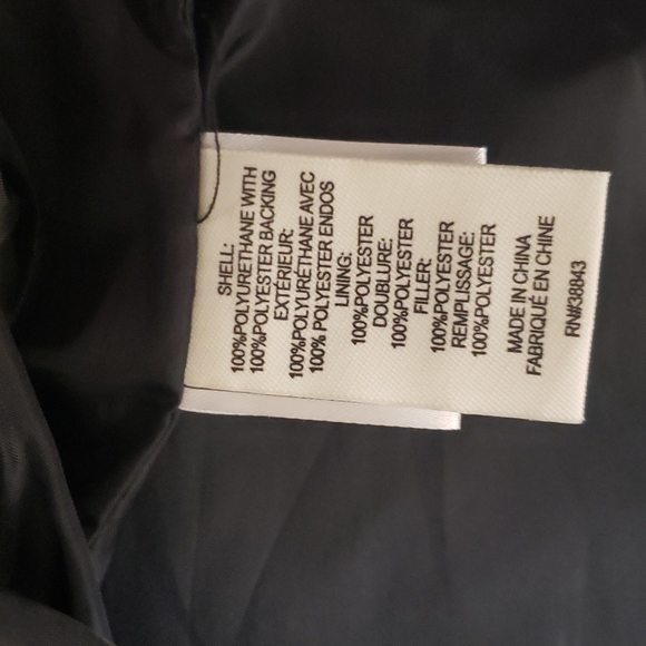 Leather Jacket Black (Size: XS Juniors) - Picture 8 of 9